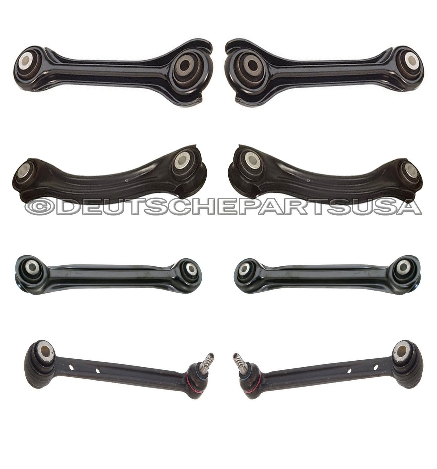 MERCEDES W203 W210 C280 C320 260E 300E CE SLREAR CONTROL ARM ARMS BUSHING SET 8