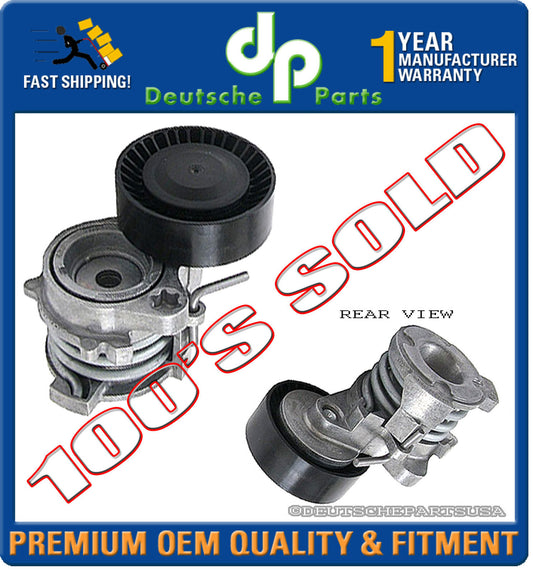 A/C BELT TENSIONER + PULLEY X3 X5 Z3 Z4 3 5 for BMW E46 E39 E60 E53 11287512758