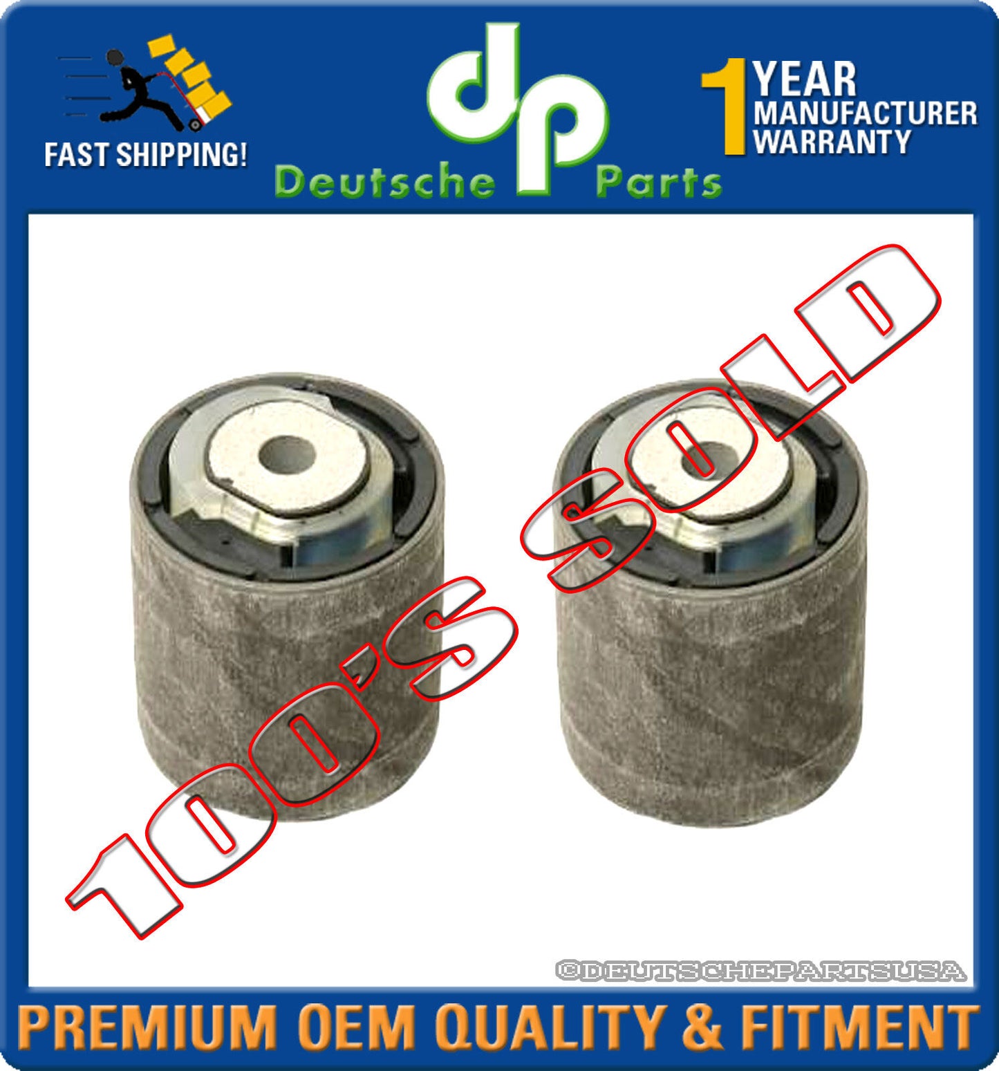 JAGUAR S-TYPE VANDEN PLAS XF XJR XJ8 LOWER WISHBONE CONTROL ARM BUSHING BUSHINGS