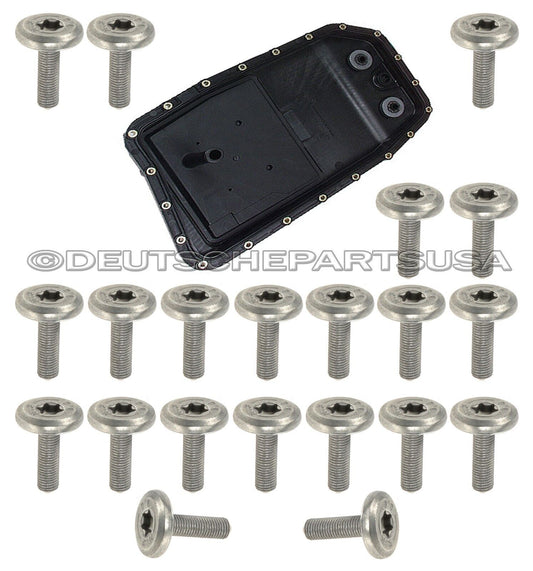 JAGUAR S TYPE XJ8 XJR XK XF AUTO TRANSMISSION OIL PAN FILTER + SCREWS C2C38963