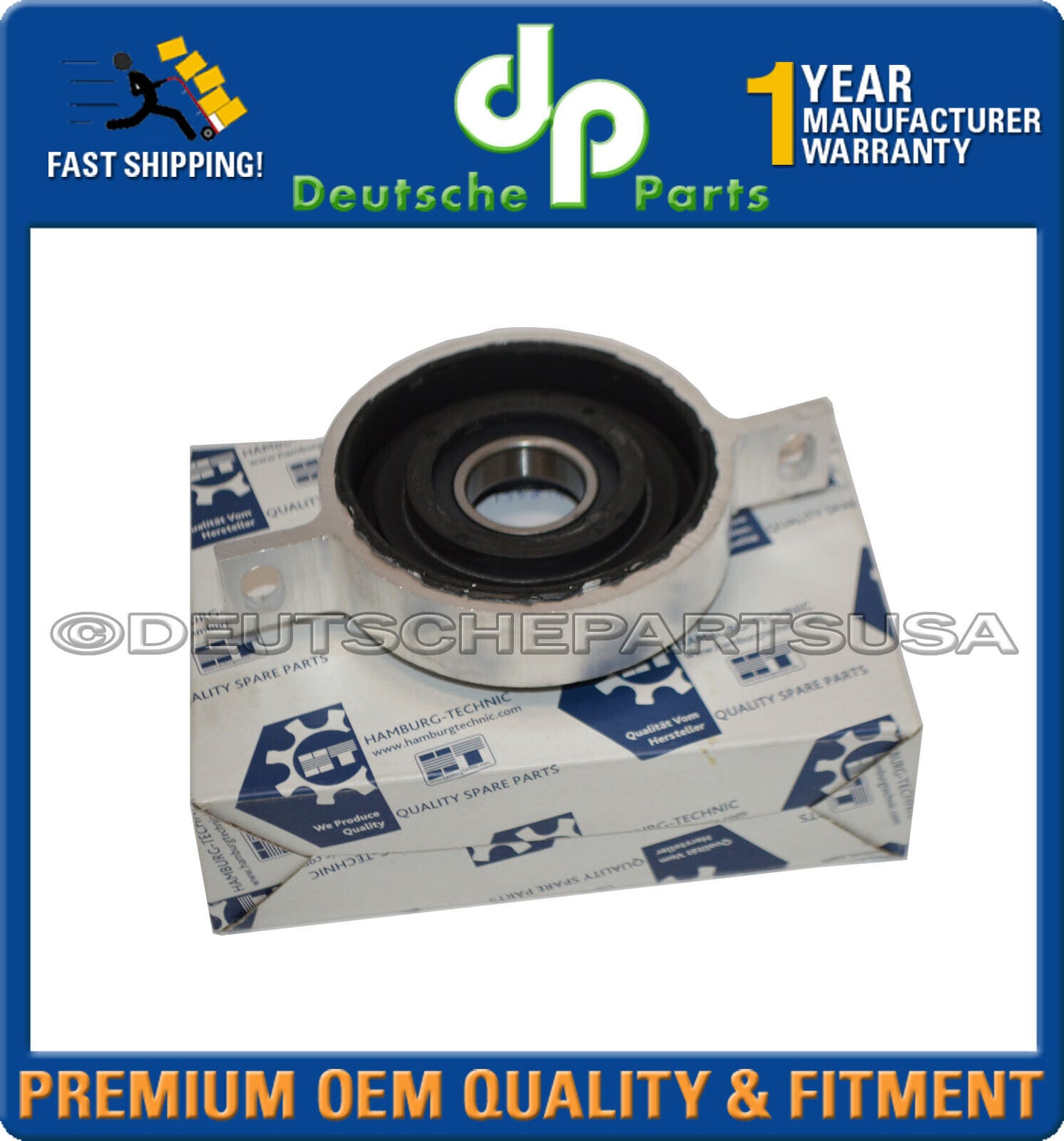 BMW X3 Drive Shaft Center Support Bearing 26 12 7 558 745 26127558745