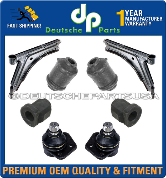Control Arm Kit For Porsche 924 Volkswagen Jetta Rabbit LH + RH 171407153D Set 2