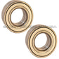 REAR WHEEL BEARING for LAND ROVER LR2 LEFT + RIGHT RFC 000010 SET 2