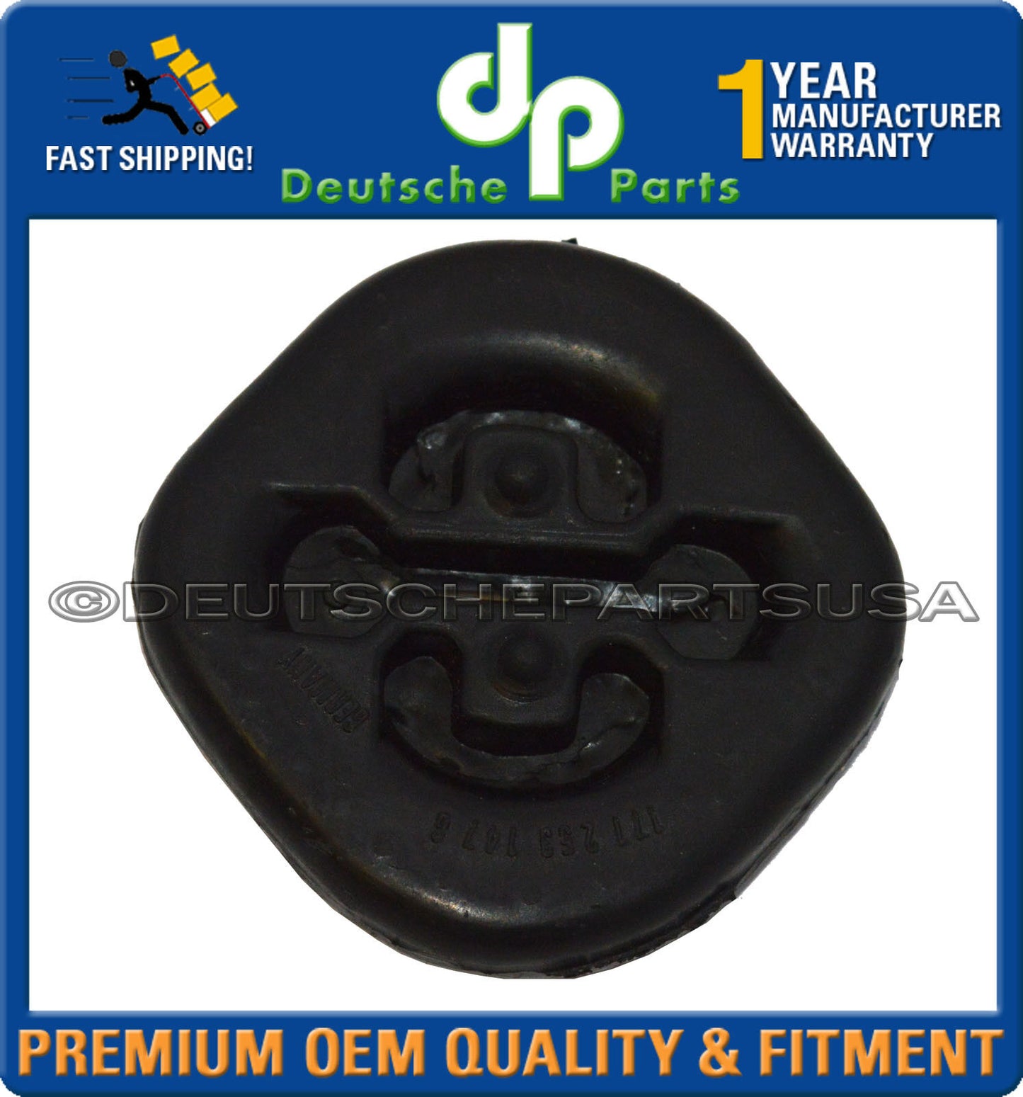 VW Cabrio Jetta Passat Scirocco Chain Reinforced Exhaust Hanger 171253147G x 50