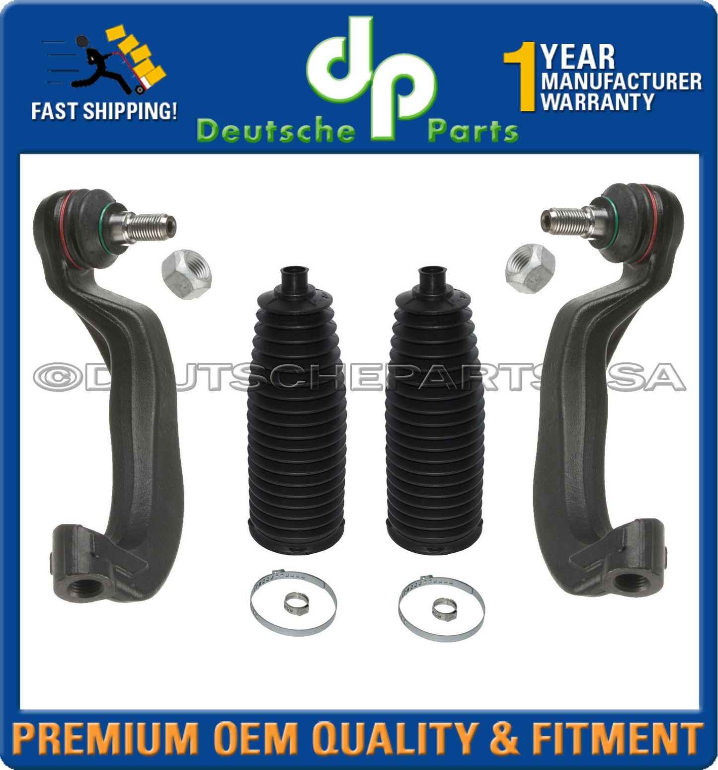 MERCEDES W220 W211 4MATIC E S CLASS STEERING OUTER TIE ROD RODS + RACK BOOT KIT