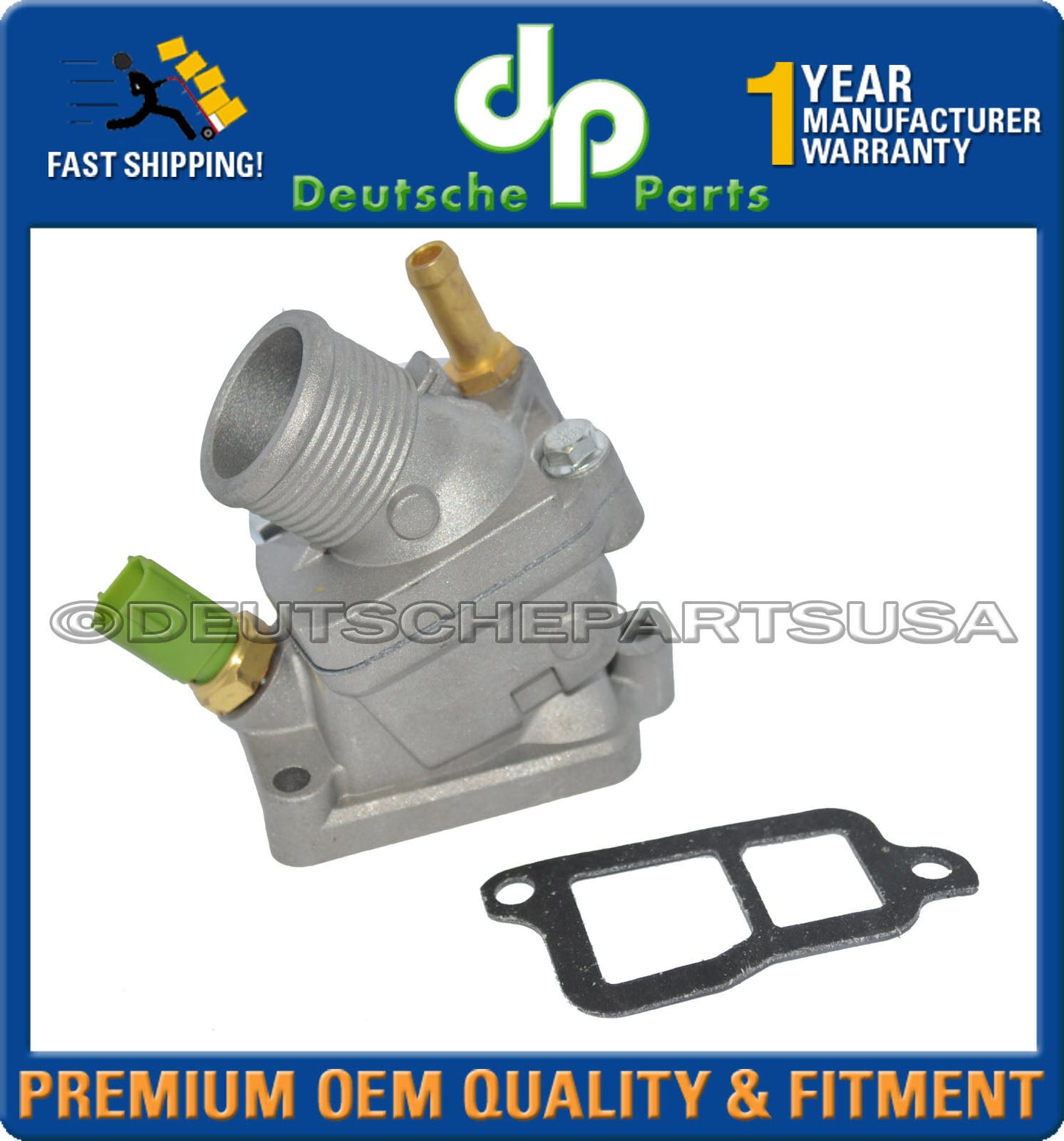 Volvo S60 S80 V70 C70 XC70 XC90 ENGINE THERMOSTAT + SENSOR  + GASKET 31293698