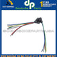 Porsche 911 912 ELECTRICAL MULTI PLUG SOCKET 6 POLE w\ HARNESS 90161233000