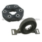 Drive Shaft Flex Disc Joint Guibo + Center Support Bearing for BMW E39 535 02 03