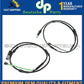 FRONT+REAR BRAKE PAD WEAR SENSORS FOR BMW F07 34356791961+34356791958 OEMQ