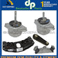 Porsche Panamera Engine Motor Mount Torque Damper Trans Mount Carrier Set of 5
