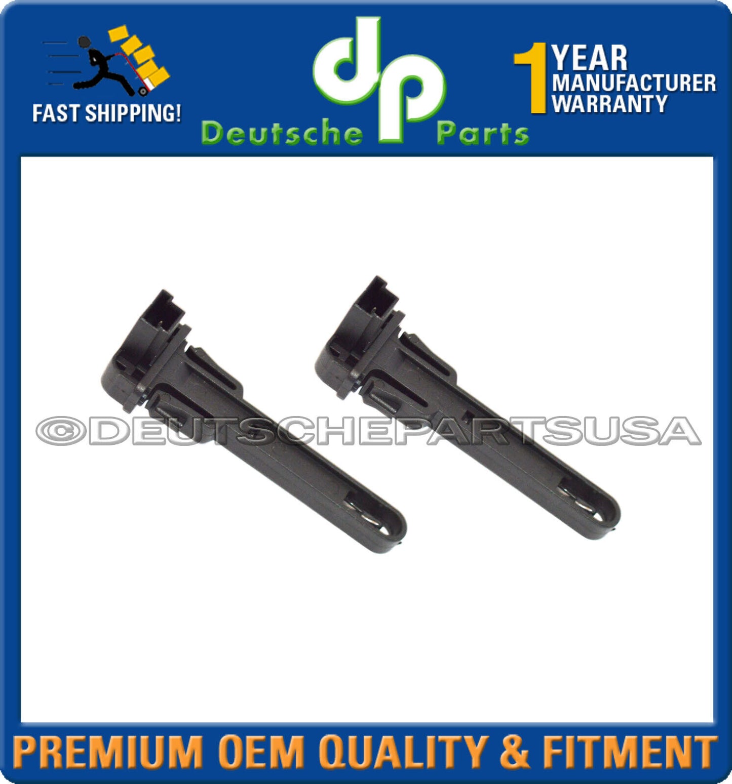 For BMW E46 323i 328i X3 A/C Evaporator Temperature Sensor 64119116269 Set of 2