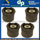 REAR Axle Beam Subframe Mounts for BMW E65 E66 745i 750i 33 31 6 770 750 Set 4