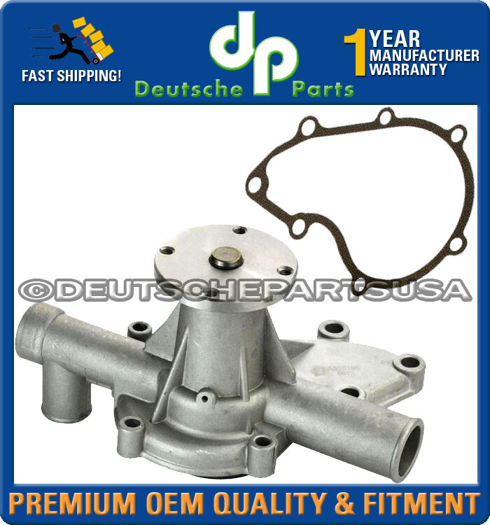 Engine Cooling Water Pump w/ Metal Impeller Gasket for BMW E21 320i 11519070752