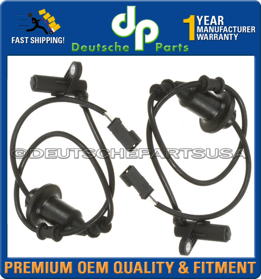 MERCEDES W220 S CL CLASS REAR LEFT RIGHT WHEEL ABS SPEED SENSOR SENSORS SET PAIR