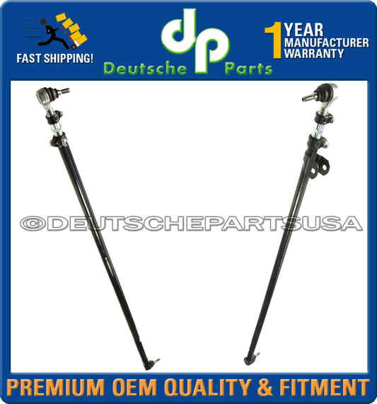 LAND RANGE ROVER INNER + OUTER TIE RODS ASSEMBLY TIQ000020 + QHG000070 SET OF 2