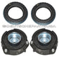 AUDI VW FRONT STRUT MOUNT MOUNTS + BEARING BEARINGS 1K0412331B 6N0412249C Set 4