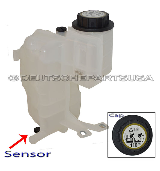 LAND ROVER RANGE ROVER Coolant Expansion Tank + CAP + SENSOR LR023080 SET
