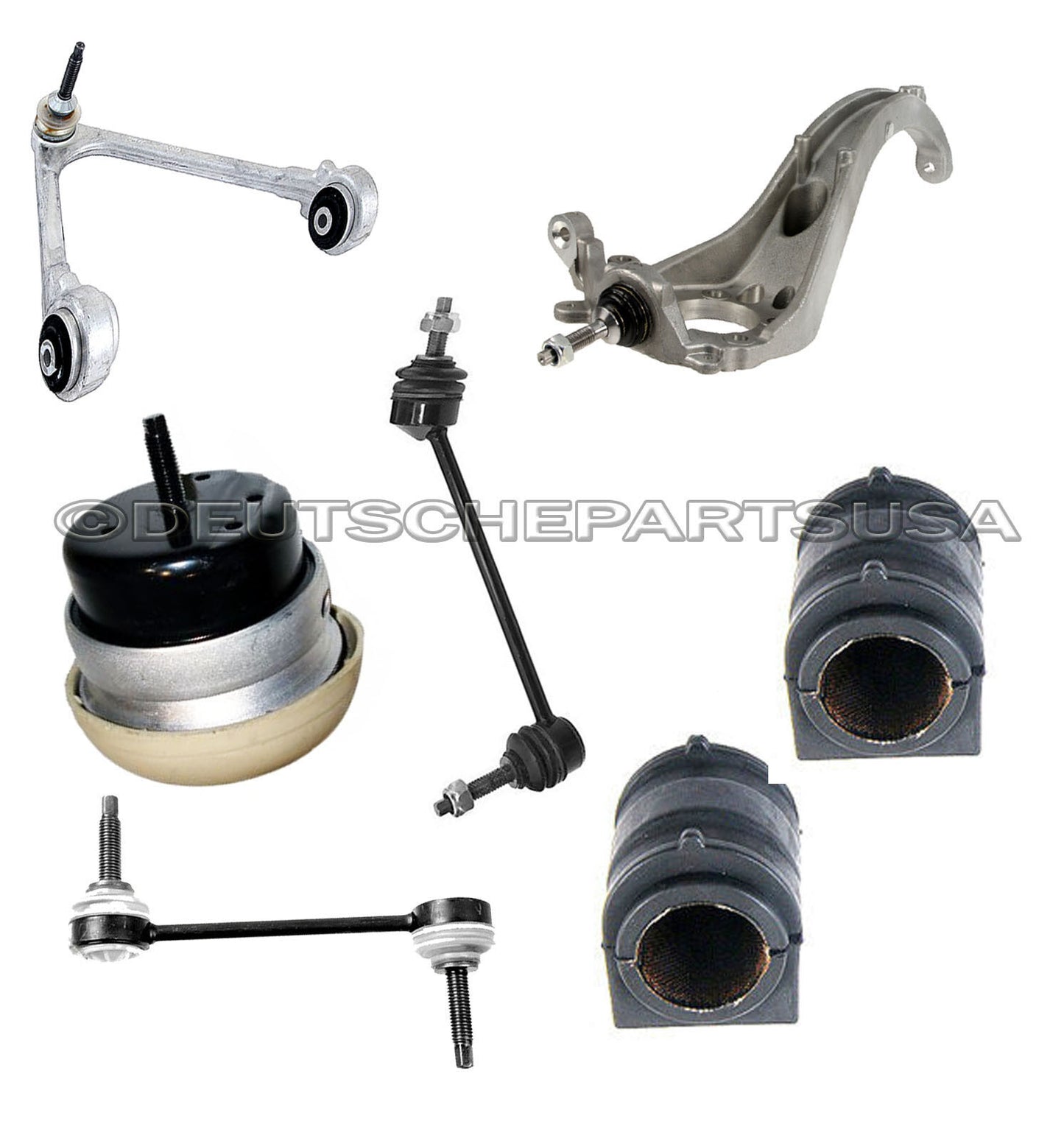 JAGUAR S TYPE CONTROL ARM Ball Joint Tie Rod Sway bar Link Bushing MOTOR MOUNT 7
