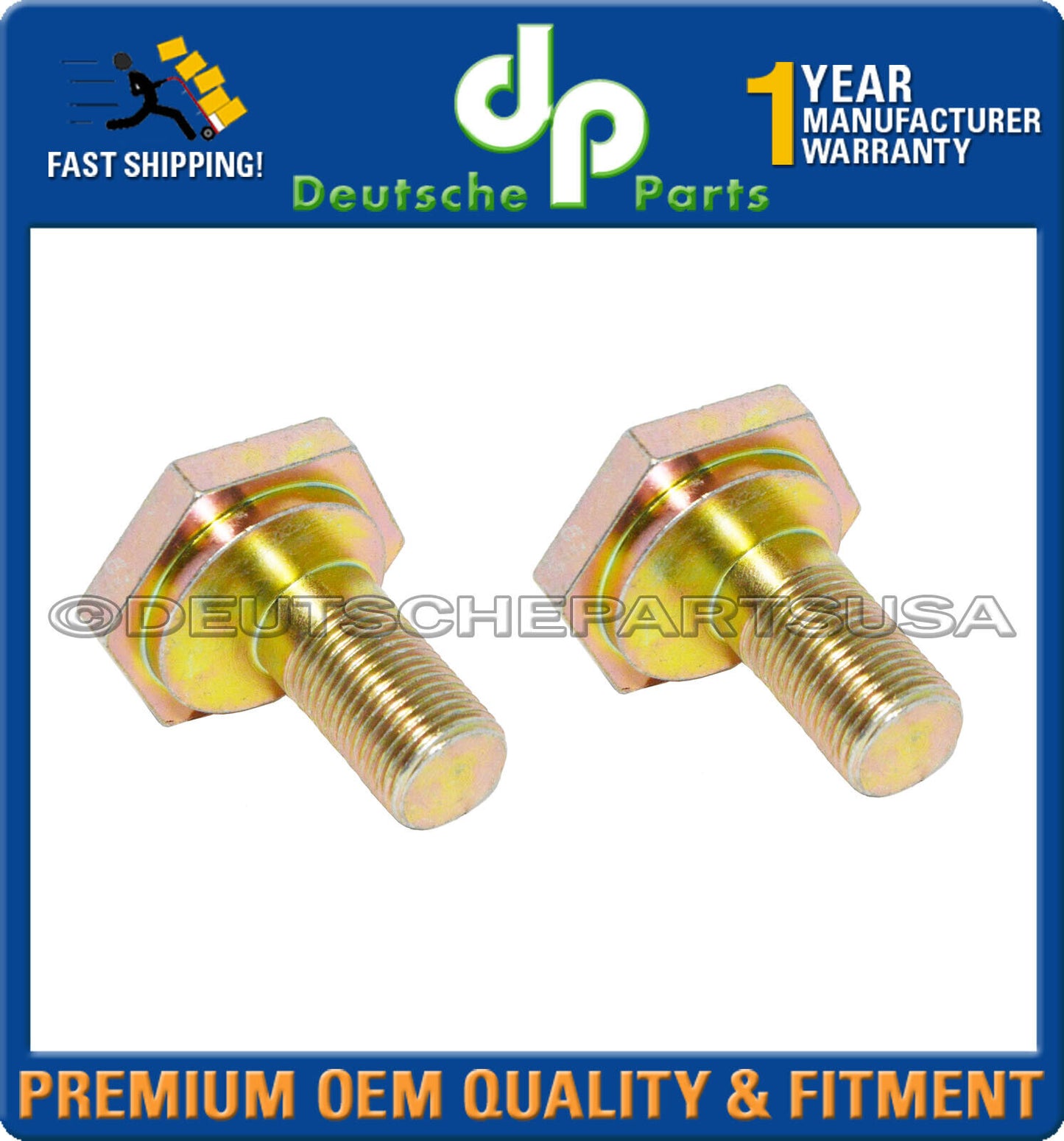 Porsche 911 930 924 944 Eccentric Screw 911 333 303 00 91133330300 Set of 2