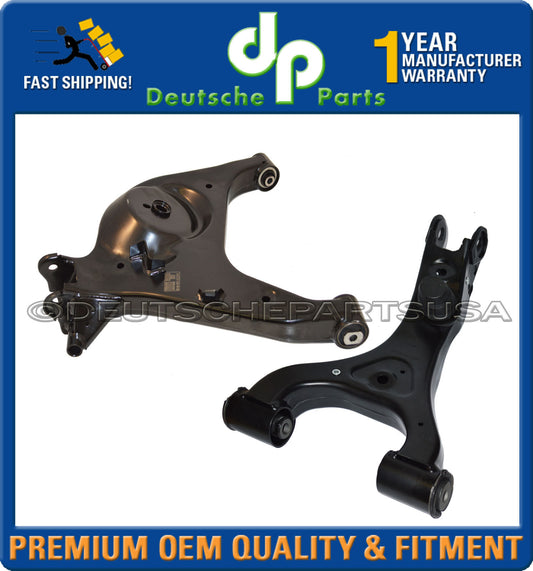 Range Rover Rear RH Upper & Lower Control Arm With Inner Bushings LR023711 Set 2