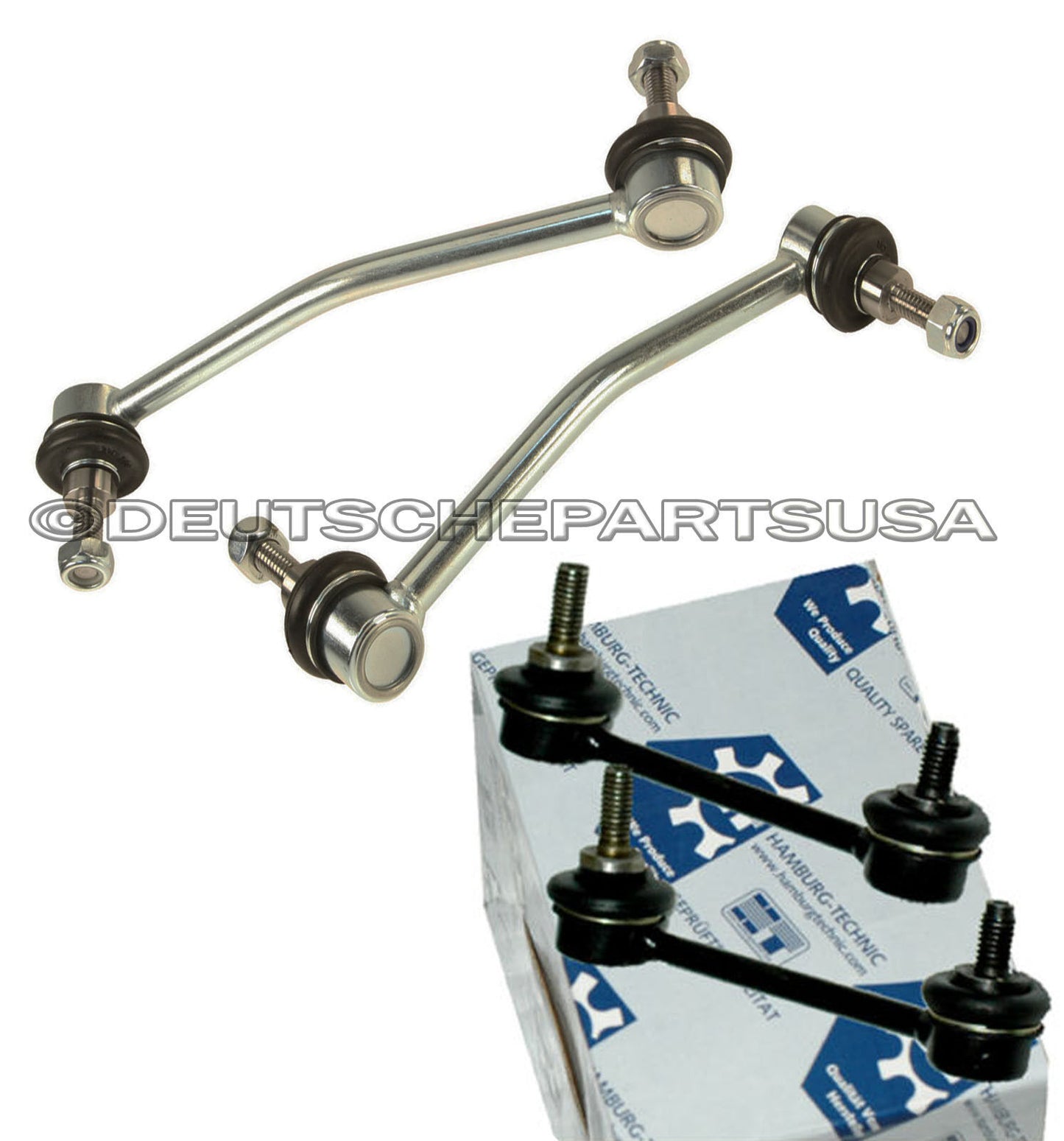 PORSCHE 993 911 FRONT + REAR SWAY ANTI ROLL STABILIZER BAR LINK LINKS L+R SET 4