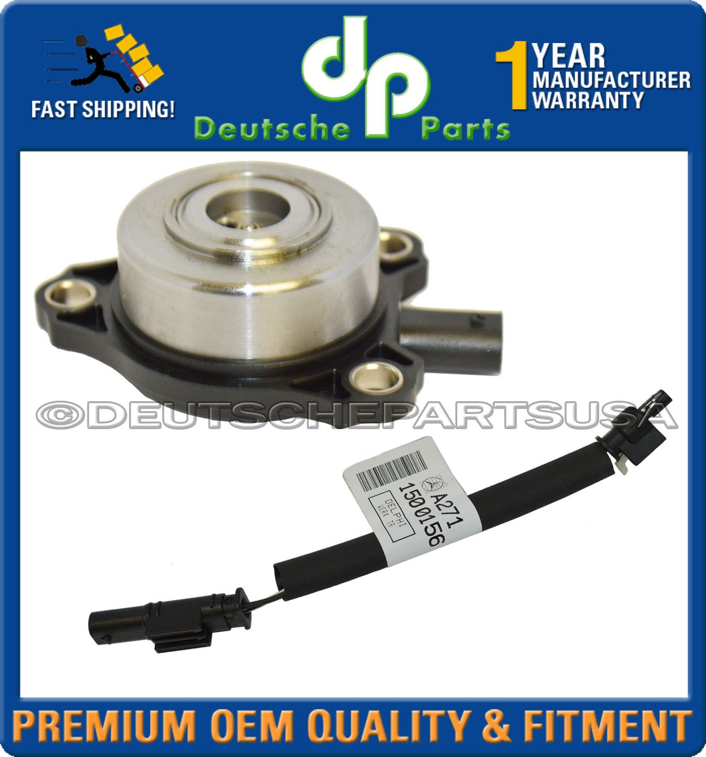 Mercedes CL203 W203 Camshaft Adjuster Magnets w/ wiring Harness 2720510177 Set 2