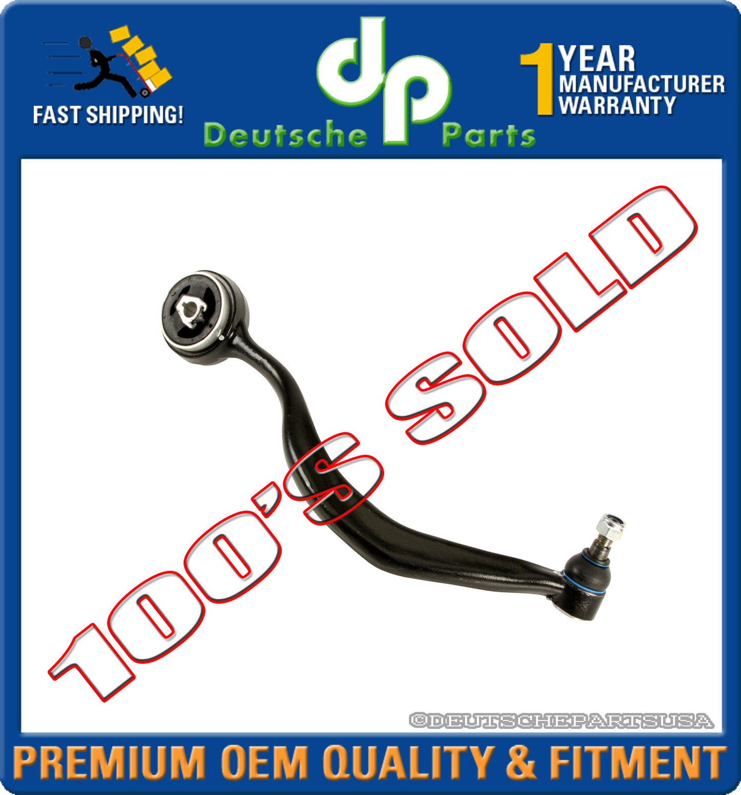 LEFT FRONT UPPER CONTROL THRUST ARM BALL JOINT for BMW E38 740i 31 12 1 141 721