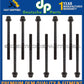 Cyl. Head Bolt Set For 88-05 Honda Civic CRX 1.7L 90005PM3003 set of 10