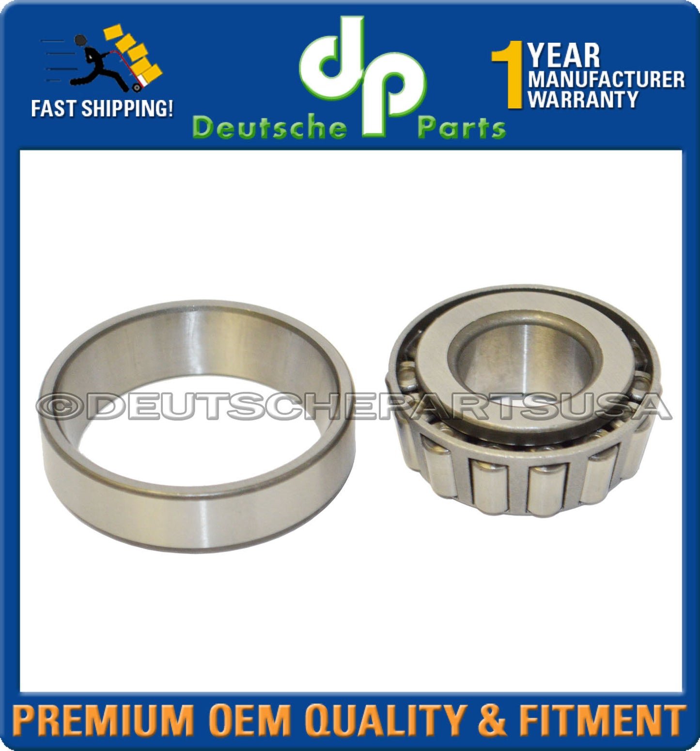 Porsche 356C 911 914 930 Front LH + RH Outer Wheel Bearing 99905906500 Set of 2