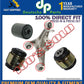 JAGUAR XJ Rear Lower Control Arm Fluid Hydrabushes BUSHING Bushings SET 3