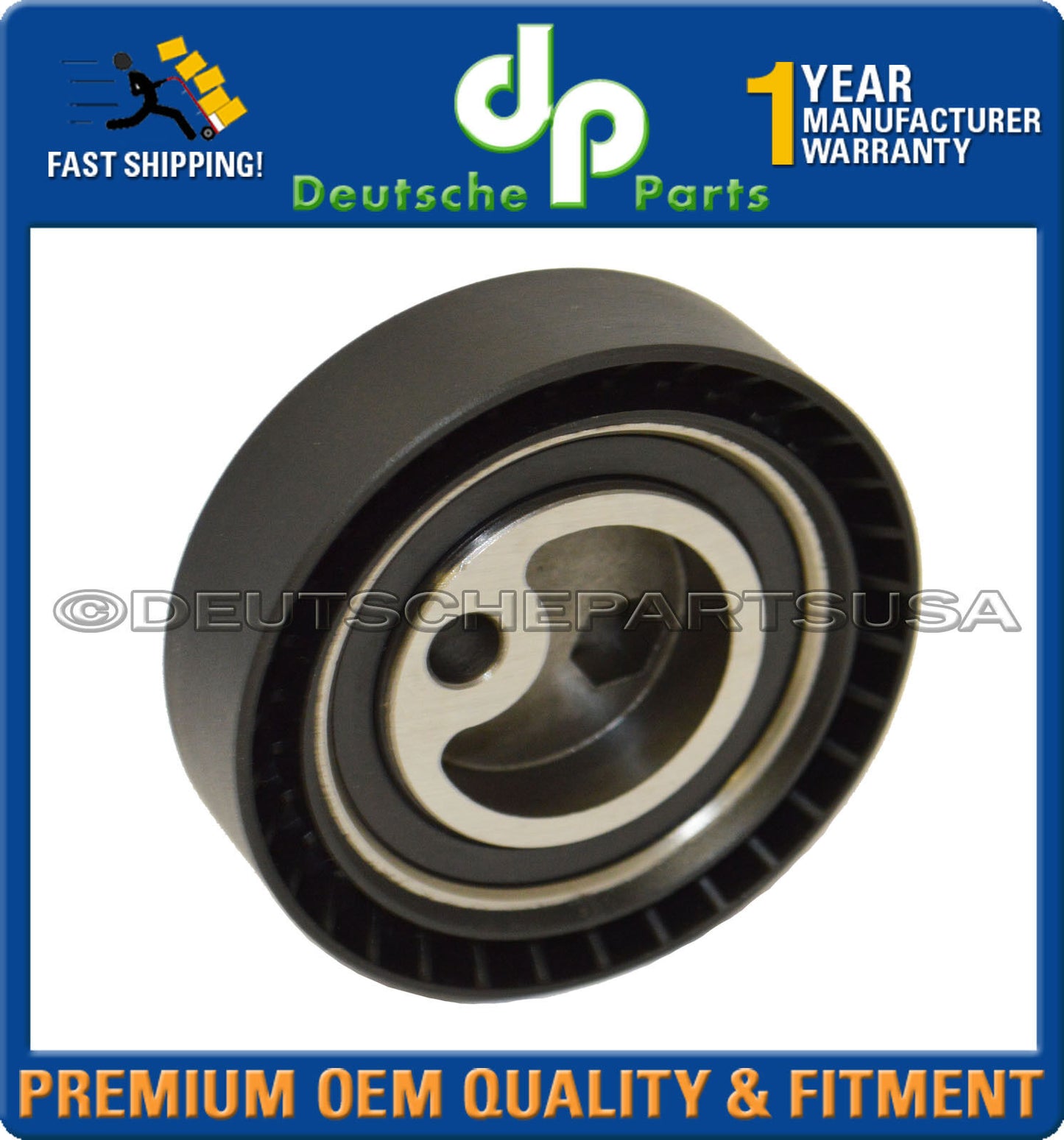 BMW E36 318i is ti Z3 Adjusting Pulley - A/C Compressor Belt (Offset Mounting)