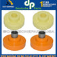FRONT REAR SUPPORT GUIDE UPPER LOWER SHOCK STRUT MOUNT BUSHING BMW E70 E71 Set8