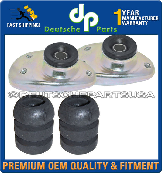Porsche 911 912 930 FRONT Upper Strut Shock Mount Bump Stops 91134101800 Set 4