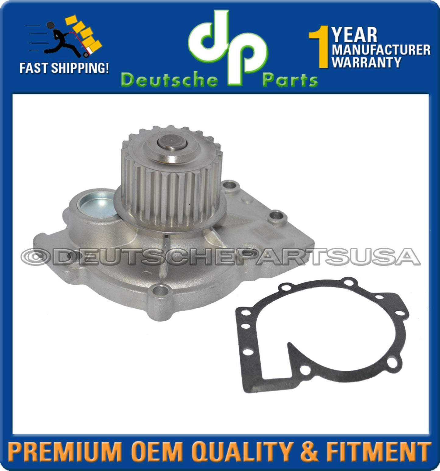 Volvo S60 S80 V70 C70 XC70 XC90 ENGINE WATER PUMP + GASKET + THERMOSTAT SET of 4