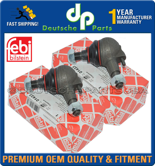 MERCEDES W202 W210 4MATIC C E S CLASS FRONT LOWER BALL JOINT JOINTS FEBI SET 2