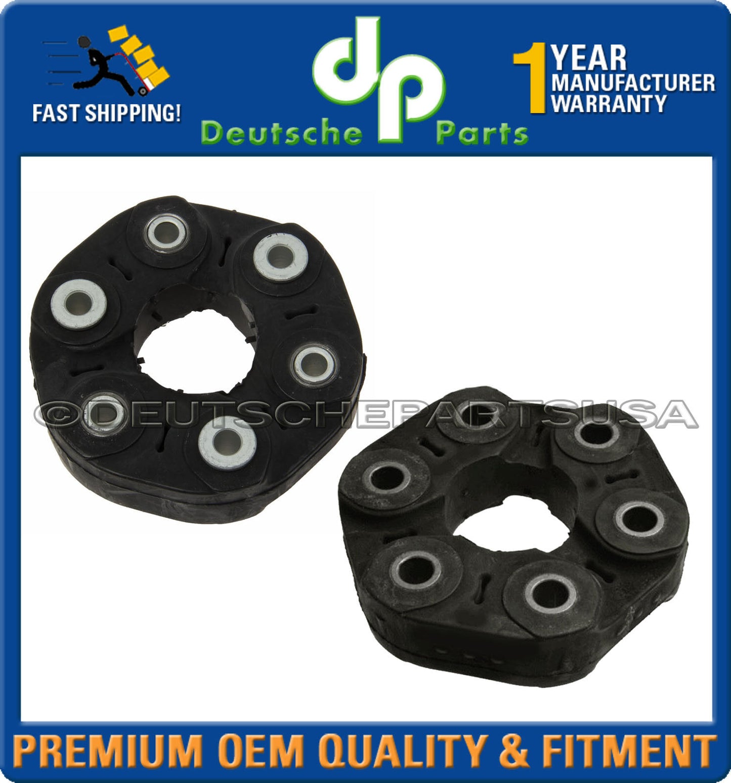 Propeller DRIVE Shaft Flex Disc Joint GUIBO BMW E90 E91 E84 F10 FRONT + REAR SET