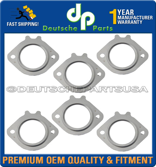 Mercedes w211 w220 w163 w463 r230 Exhaust Manifold Gasket 112 142 01 80 Set of 6