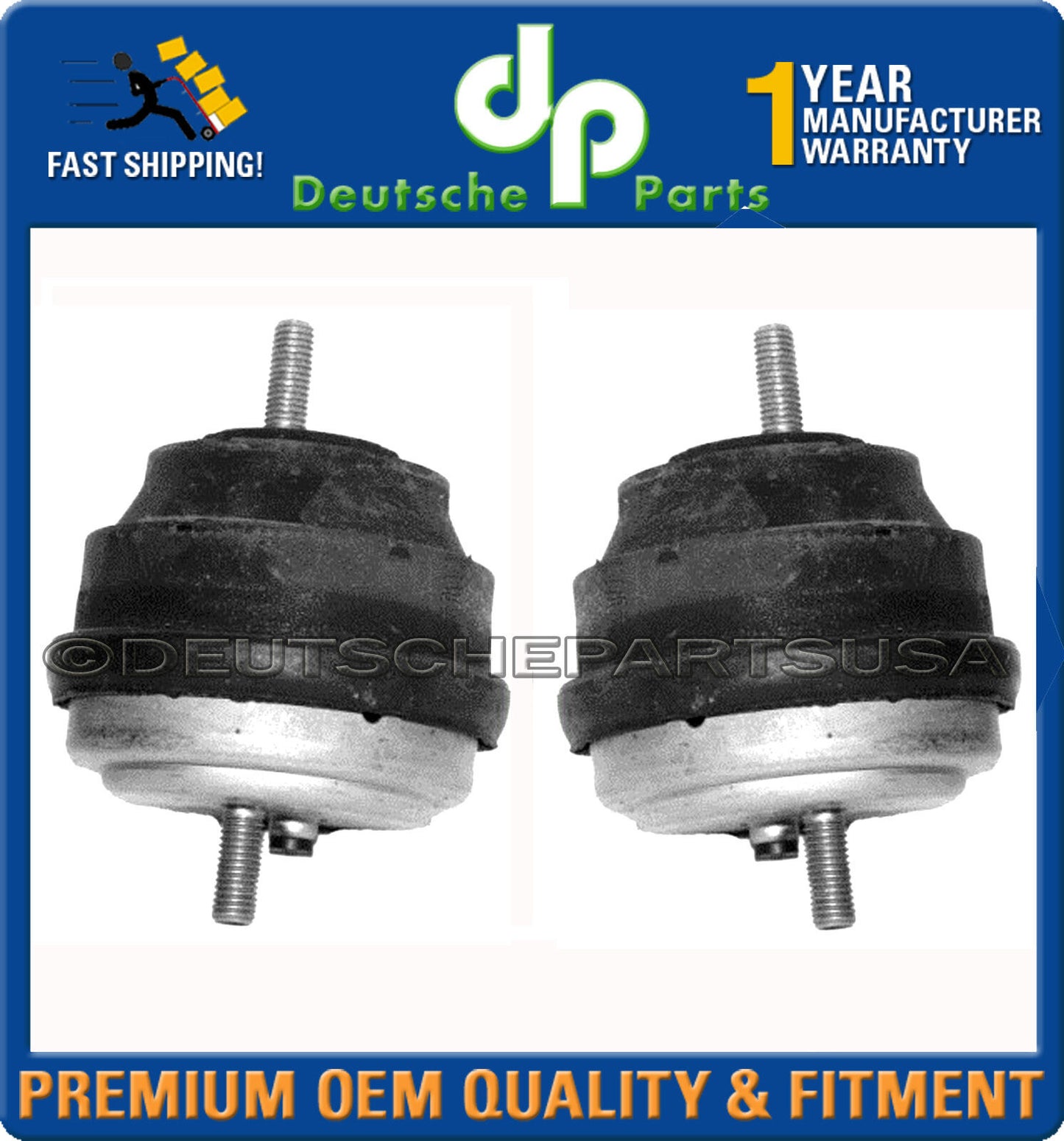 ENGINE MOTOR MOUNT MOUNTS 99 2000 01 02 03 04 05 for BMW E46 318i 316i 316ti SET