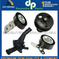 VW 2.5 DRIVE BELT IDLER TENSIONER PULLEY Water Pump Thermostat Cooling Kit Set 5