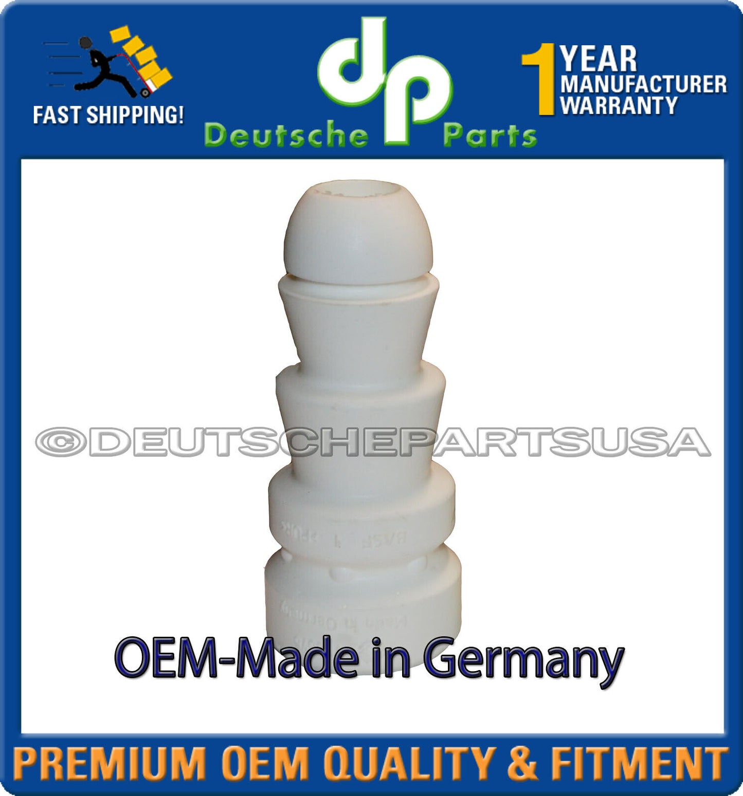 For Audi Q5 Rear Left + Right Strut Bump Stop 8R0 512 131E Made in Germany SET 2