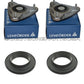 Porsche 911 996 986 987 Front Upper Strut Mounts + Bearings + Bump Stops Set 8