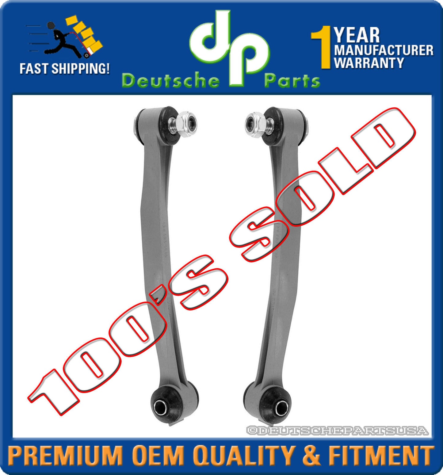CHRYSLER CROSSFIRE 2004 - 2008 REAR SWAY BAR LINK LINKS SET 5101545AA