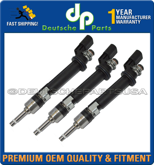 For Porsche Cayenne 3.6 Upper Fuel Injectors Genuine 955 605 233 00 Set of 3