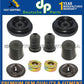 PORSCHE 924 944 FRONT STRUT MOUNT MOUNTS BUSHING Washer NUT 94434307101 Set 10
