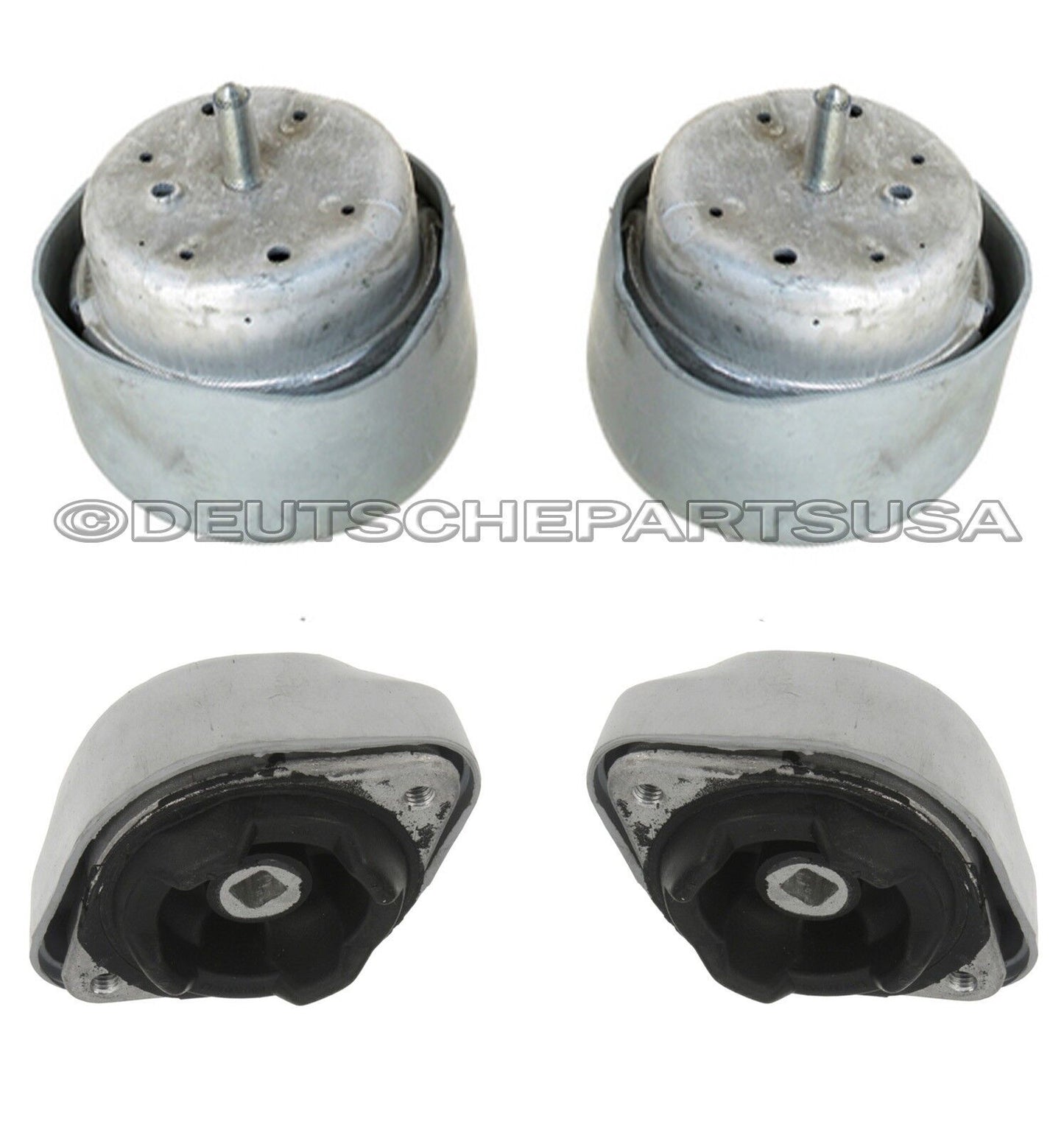 VW PASSAT 2.8 V6 ENGINE / MOTOR TRANSMISSION MOUNT MOUNTS LEFT + RIGHT SET 4