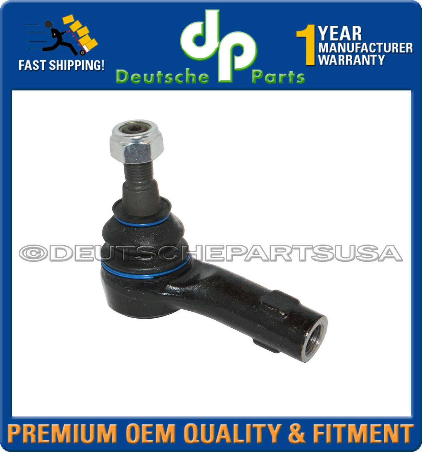 For Audi Q7 VW Touareg Front Steering Tie Rod End Outer Right 7L0422818D