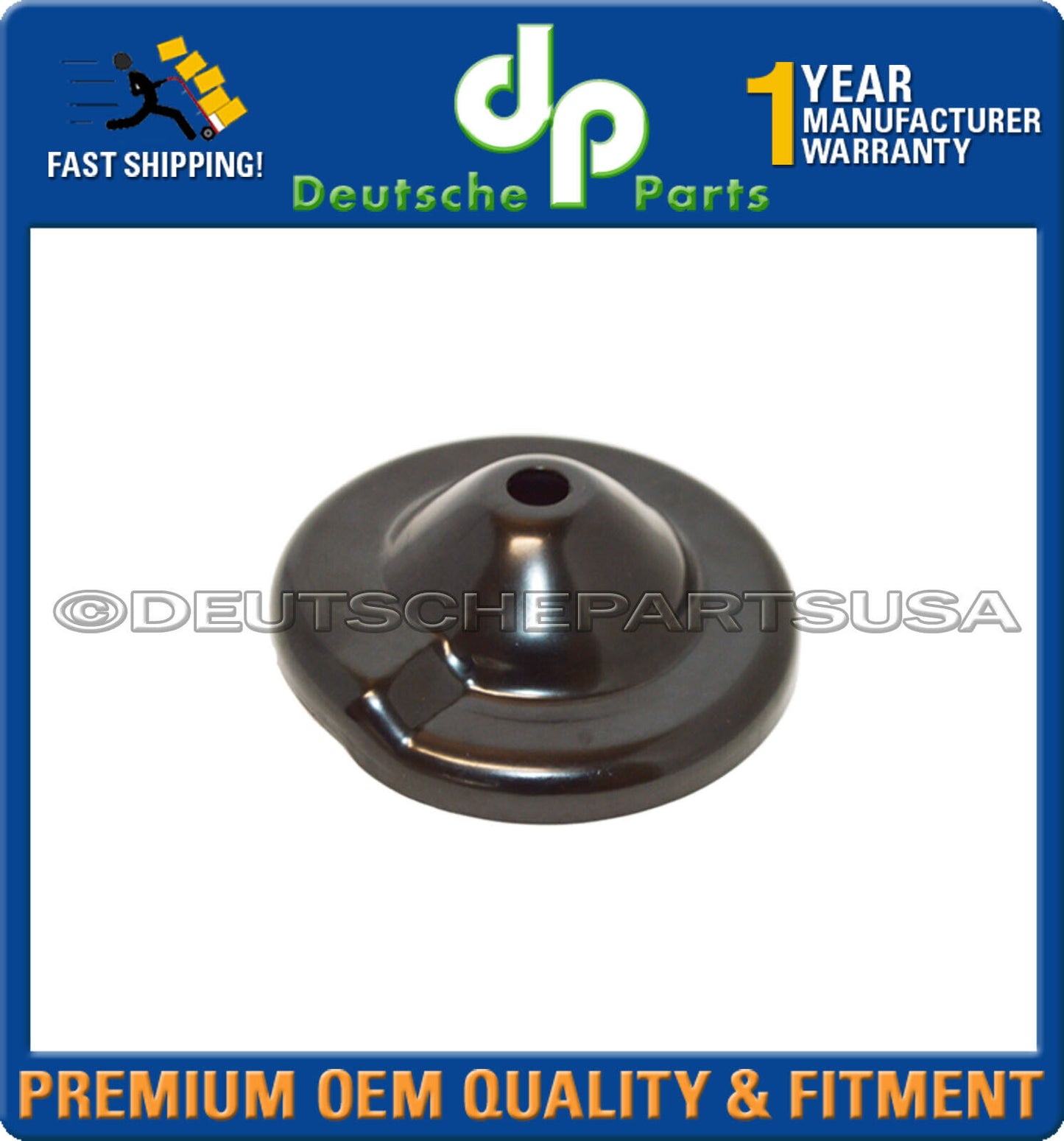 Porsche 924 944 Front Upper Spring Plate Concave Washer LH / RH 133 412 341 Set
