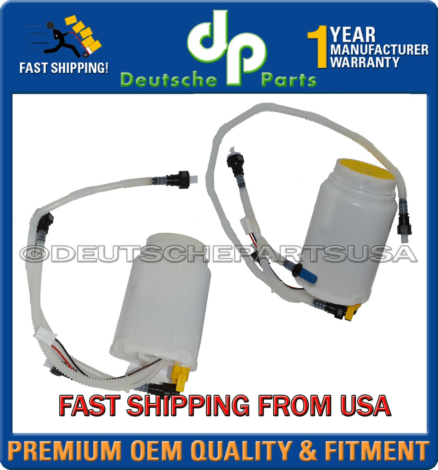 Porsche Cayenne Electric Fuel Pump (In Tank) L + R 95562093101 95562093201 Set 2