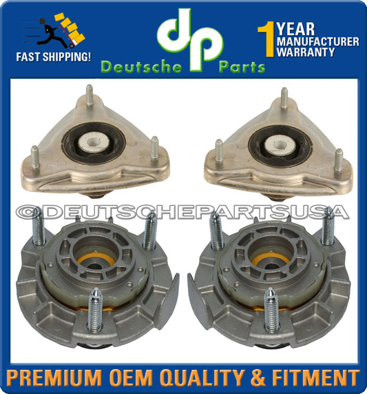 PORSCHE 997 911 Front + Rear Upper Suspension Strut Shock Mount Mounts L + R SET