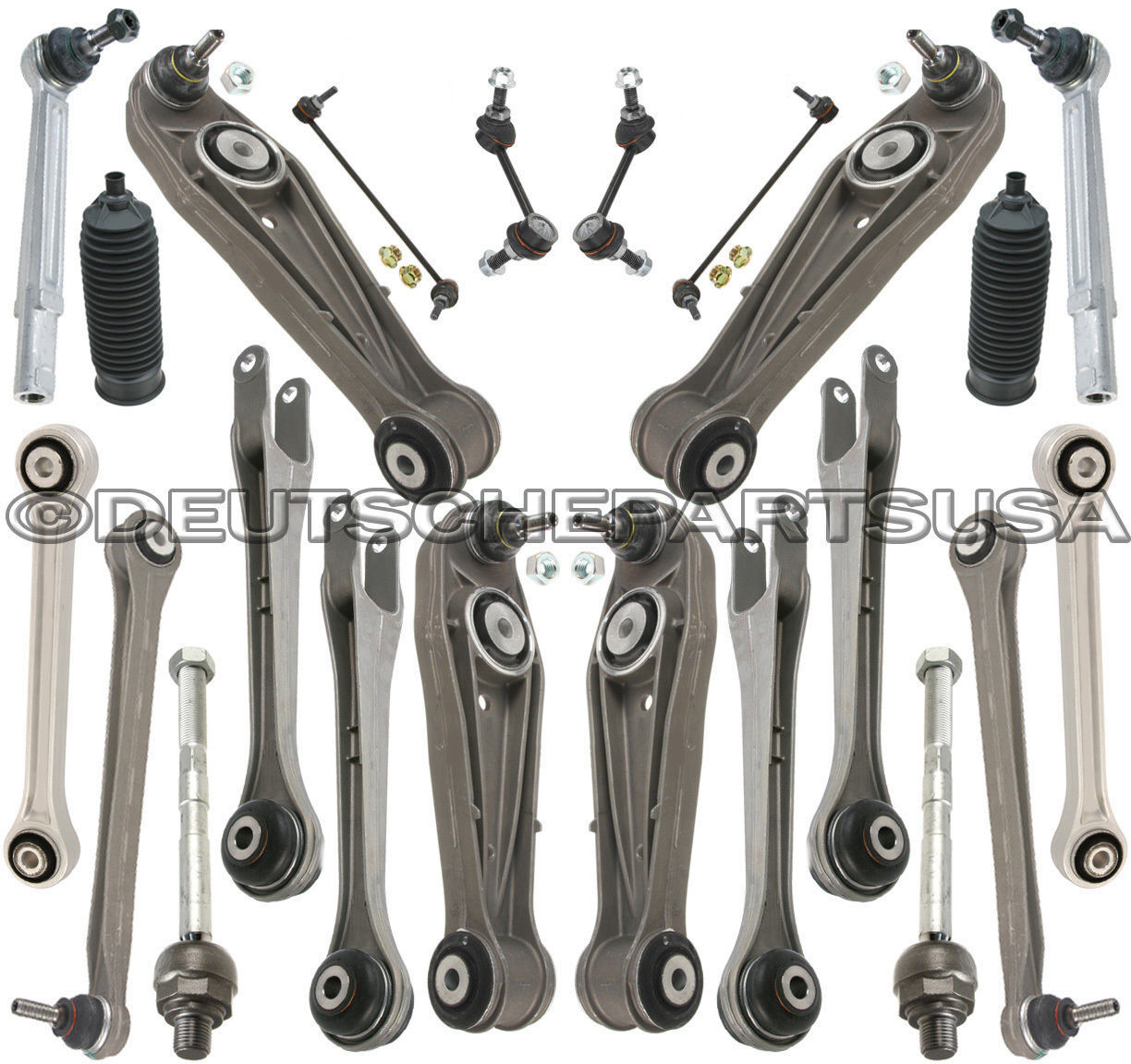 PORSCHE 911 996 C4 4S Control COFFIN Arm Arms Ball Joint Joints SUSPENSION KIT